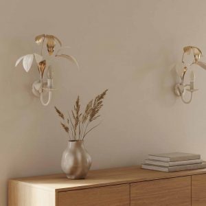 2x-Set "FLORA" Wandleuchte
